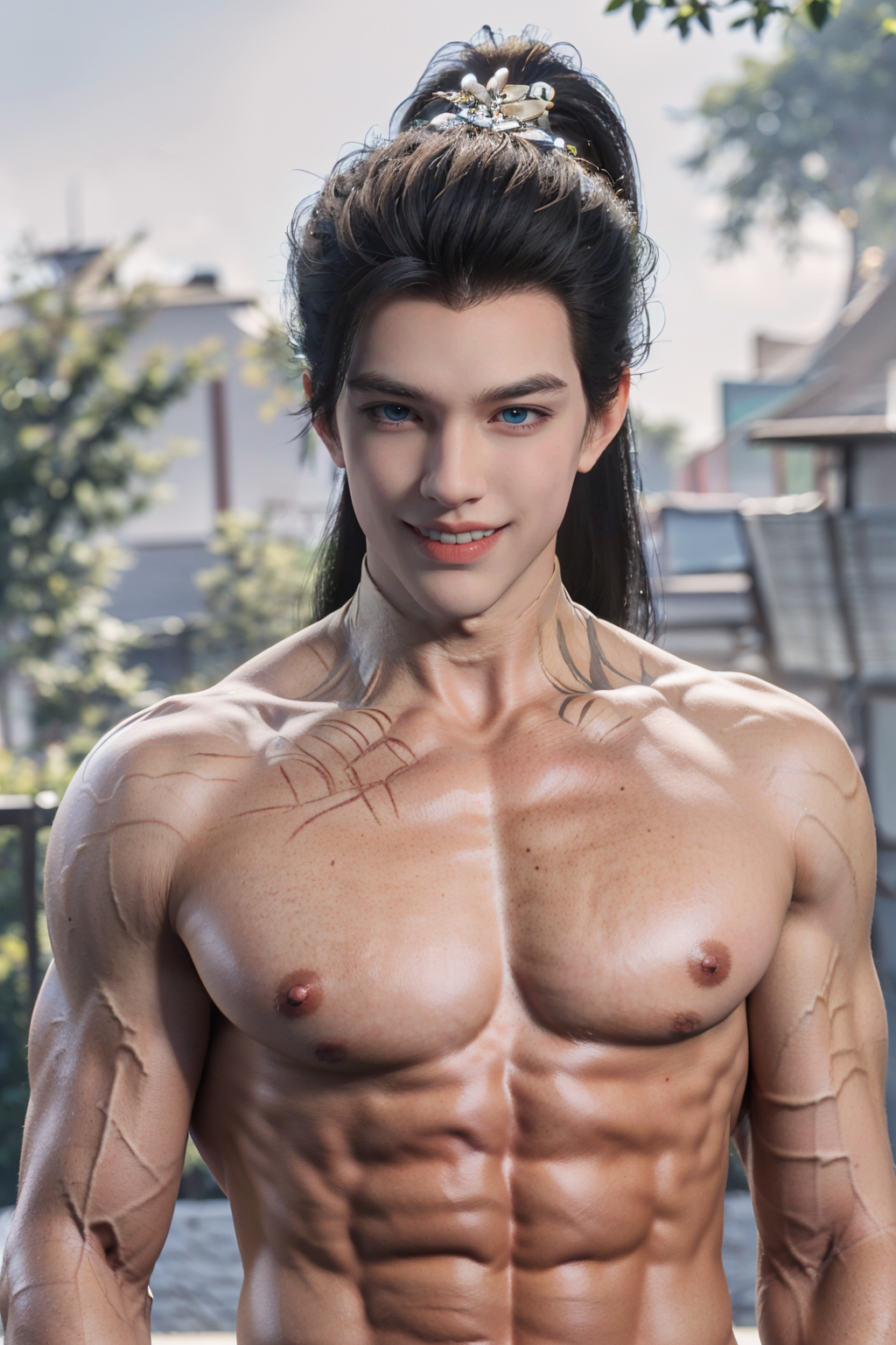 49261-2344152017-(topless_1.5),(naked upper body_1.3),(muscular male_1.4),(masterpiece_1.3),(best quality_1.4),(photorealistic_1.4),(ultra detail.png